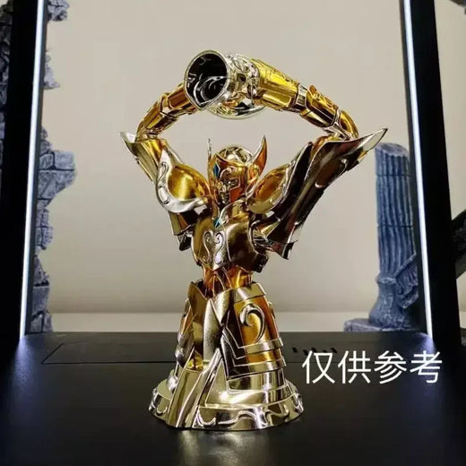 Em estoque cs transcendente saint roupas mito de saint seiya ouro aquário renascimento liga móvel para coleção de presentes