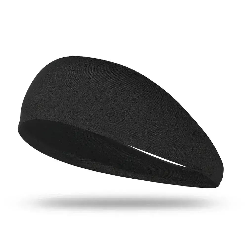Elastic Absorbent Sports Headband para homens e mulheres, bandagem de cabelo, suor, corrida, fitness, ciclismo, corrida, tênis, ioga, academia