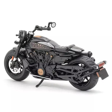 1:12 Harley Davidson Sportster S Modelo de motocicleta de corrida Diecast Alloy Street Sports Modelo de motocicleta Brinquedos para crianças Presentes