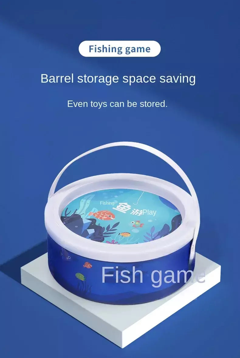 Montessori brinquedos de pesca para crianças, Desenhos animados, Vida marinha, Cognition Fish Games, Interativo pai-filho, Brinquedo educativo