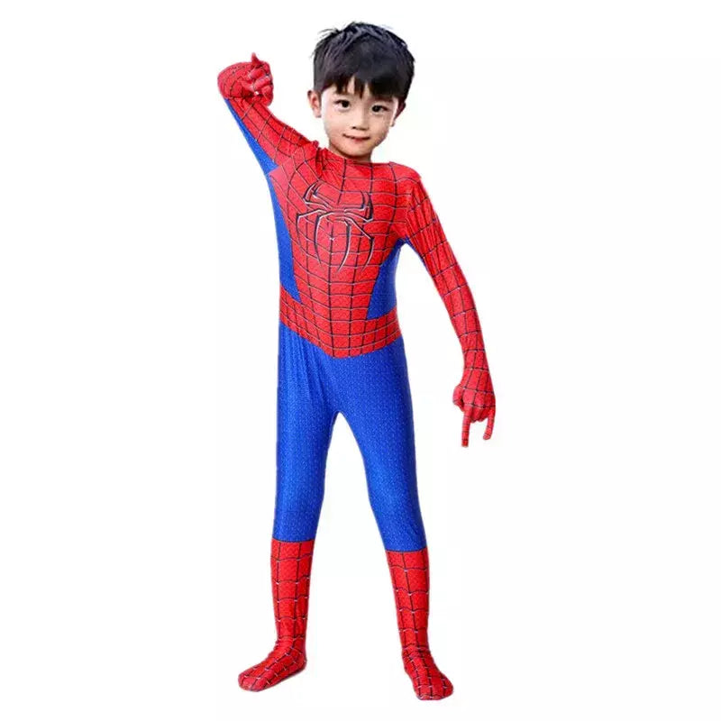 Fantasia de super-herói para festa de halloween, fantasia de festa infantil com máscara para crianças, roupa para performance de festa de carnaval