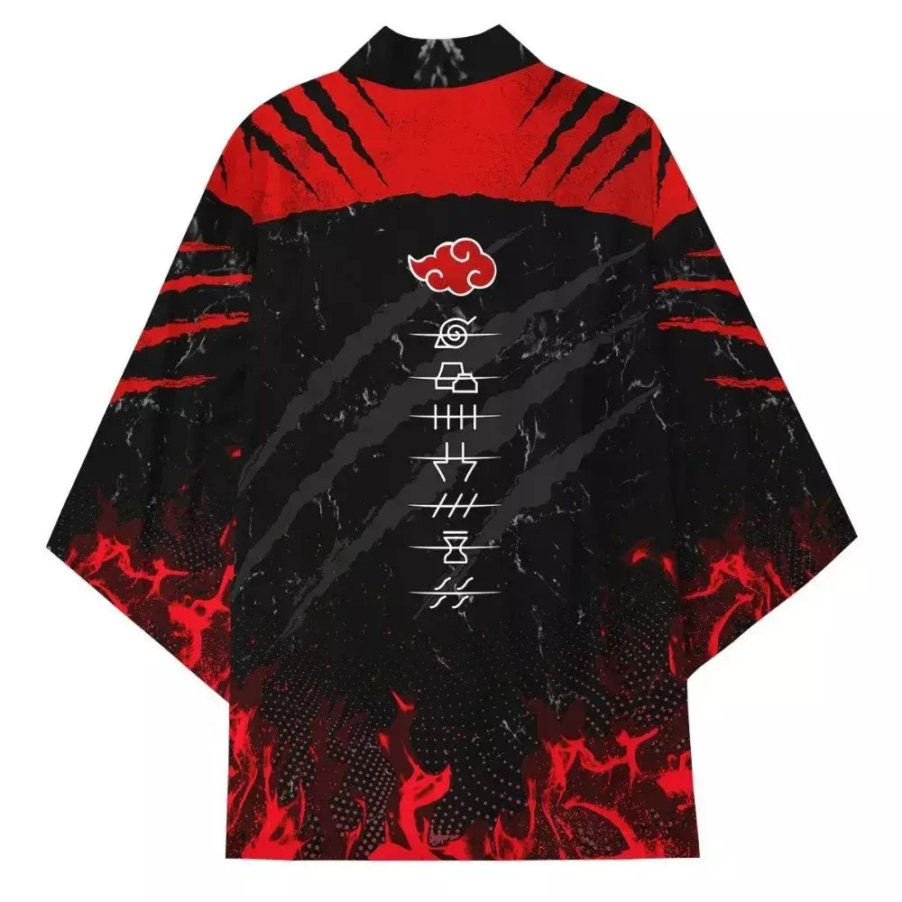 Anime naruto manto cosplay traje kakashi konoha madara haori sasuke quimono uchiha madara casaco cardigan pijamas roupão