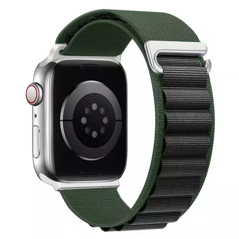 Alpine Loop Band para Apple Watch, Bracelete, iWatch Ultra Series 7, 6, 5, 3, SE, 8, 49mm, 44mm, 40mm, 45mm, 41mm, 42 milímetros, 38 milímetros