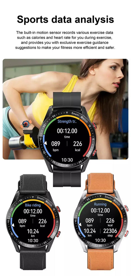 Xiaomi ecg + ppg chamada relógio inteligente masculino laser saúde pressão arterial fitnes esportes relógios à prova dwaterproof água smartwatch + caixa