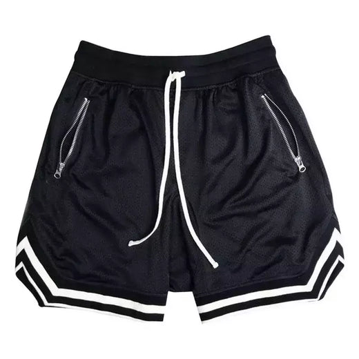 Calções de basquete de malha respirável masculino, corredores de ginástica, calças curtas esportivas masculinas, scanties casuais, verão