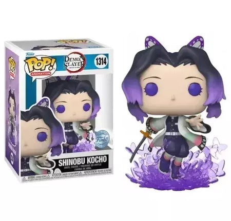 Funko Pop Demon Slayer Nezuko Kamado 868 # Mitsuri Kanroji 1306 # Inosuke Hashibira 875 # Tanjiro Kamado 867 # Enmu 1158 # Brinquedos modelo