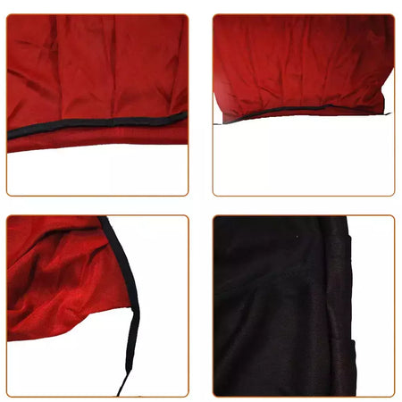 Halloween feminino masculino roupas cosplay traje adulto crianças gola capa preto vermelho reversível boné vampiro capa festa de halloween