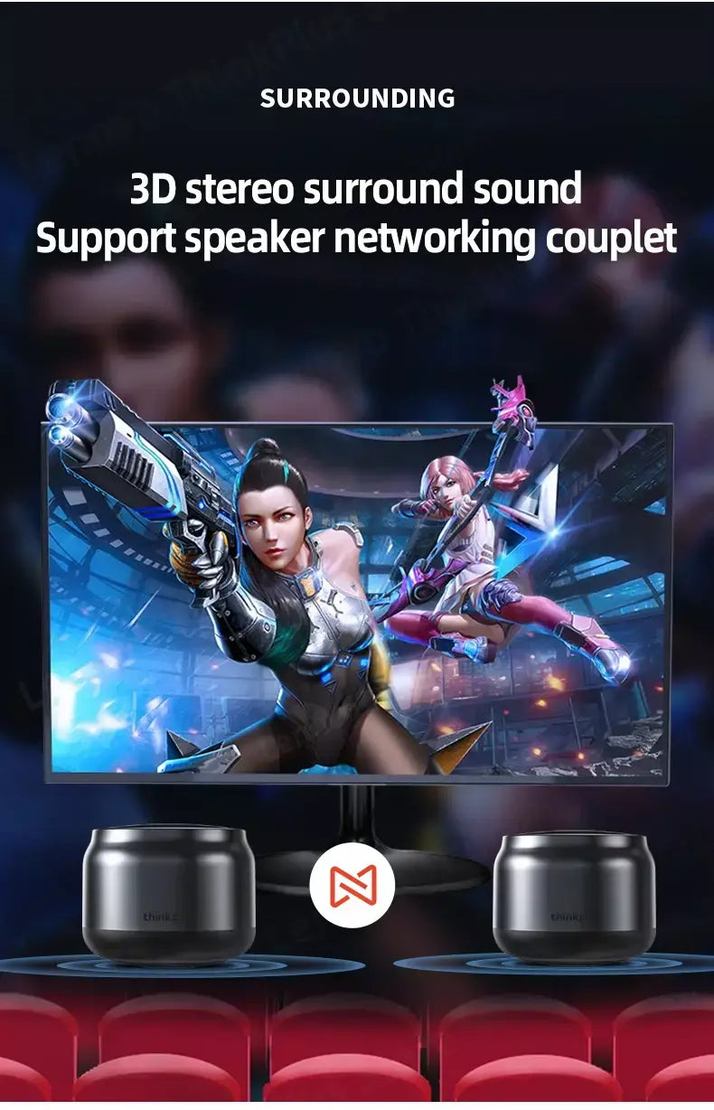 100% original lenovo k30 portátil de alta fidelidade bluetooth sem fio alto-falante à prova dwaterproof água usb ao ar livre música surround caixa baixo microfone