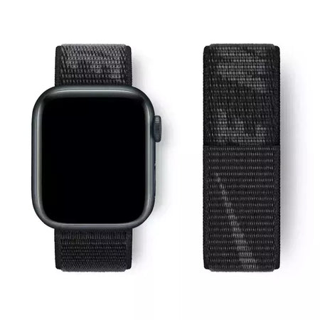 Pulseira Esportiva de Nylon para Apple Watch, Pulseira Nike, Pulseira Loop, iWatch 9, 8, 7, 6, 5, se2, Ultra 2, 45mm, 44mm, 41mm, 42 milímetros, 38 milímetros, 49 milímetros