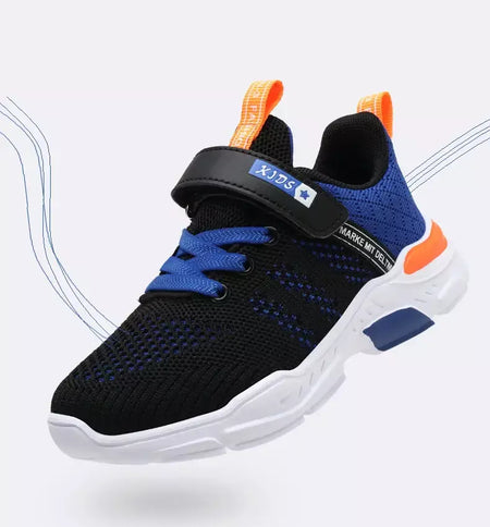 Crianças sapatos antiderrapantes respirável malha sapatos da criança conforto tênis de corrida marca meninas meninos sapatos casuais crianças moda tênis