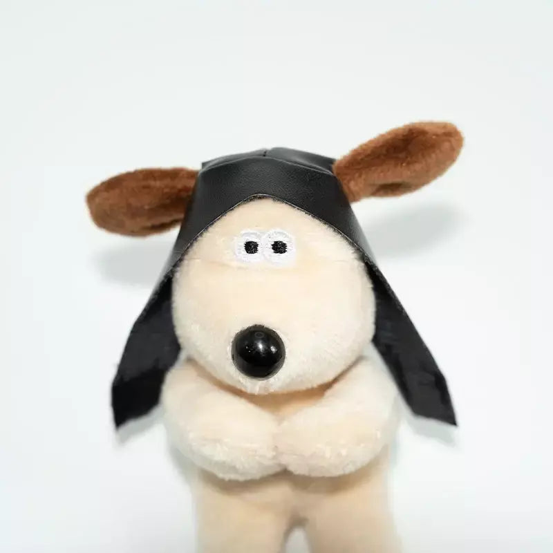Haste do limpador do carro decoração figura de pelúcia filhote de cachorro interruptor sinal volta ornamento acessórios interiores automotivos maçaneta da porta decoração