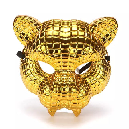 Máscara animal tigre leão traje palco desempenho adereços cosplay acessórios de fantasia de halloween adicionar mistério