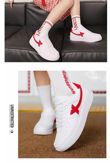 Xtep sapatos de skate antiderrapante resistente ao desgaste casual branco casal tênis de skate masculino feminino sapatos de marca de luxo 881219319851