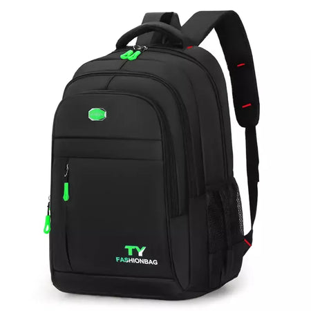 Mochila com zíper multicamadas, mochila de viagem de grande capacidade, mochila para homens e mulheres, mochila para computador de negócios, estudante b