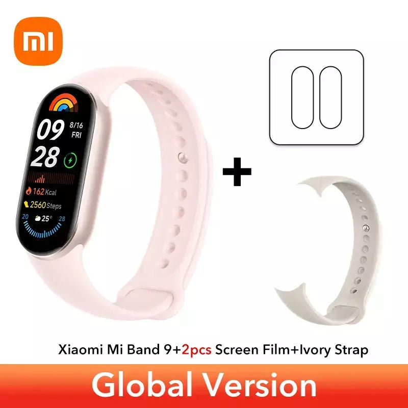 Versão global xiaomi banda inteligente 9 1.62 display amoled spo2 monitoramento 21 dias de vida útil da bateria mais de 150 modos esportivos smartband