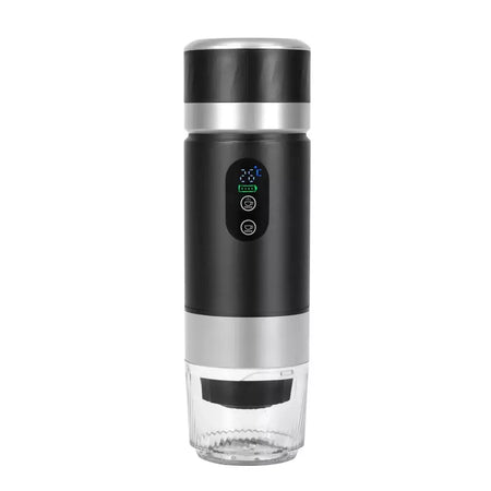 Máquina de café expresso elétrica portátil 72w, para carro e casa, acampamento, cafeteira 3 em 1, cápsula em pó, viagem, cafeteira