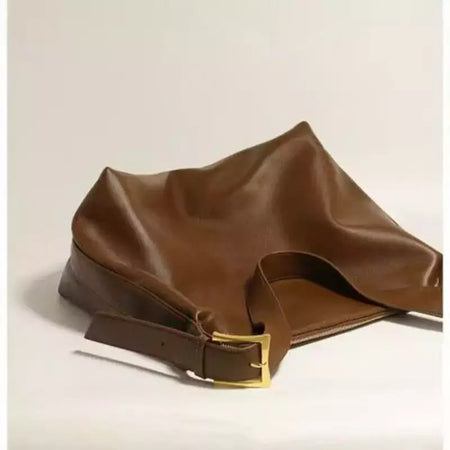 Bolsa Boston de couro PU para mulheres, bolsa de ombro de grande capacidade, bolsas crossbody, design de travesseiro vintage, casual
