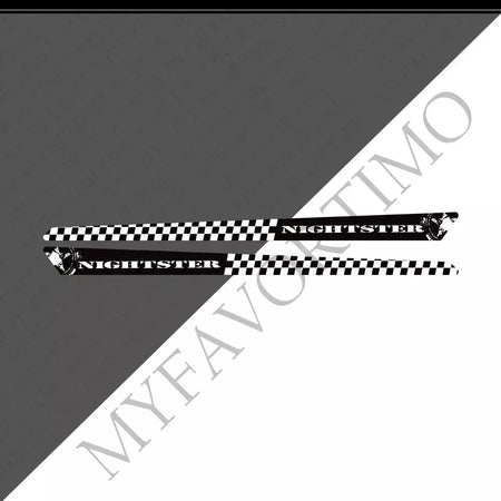 Para harley davidson nightster 975 rh975 adesivos decalques protetor tanque almofada kit joelho corpo fender escudo escape 2022-23