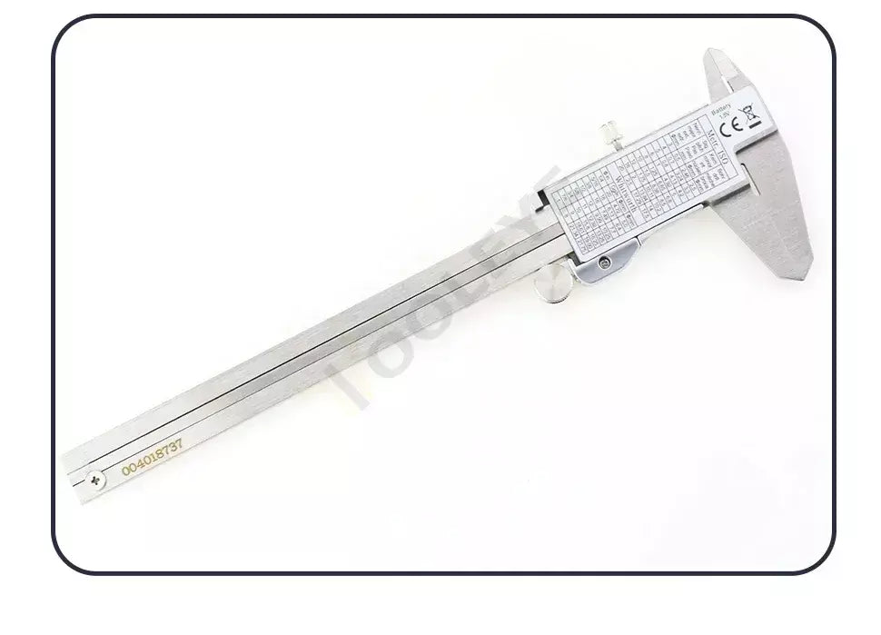 Paquímetro de metal digital pacômetro profissional vernier calibre ferramentas medição carpintaria medidor espessura profundidade régua eletrônica