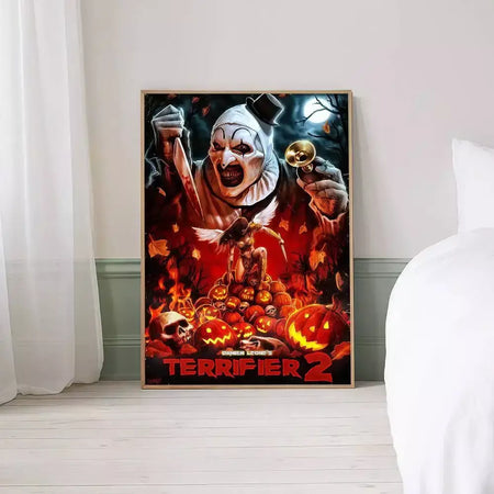 Halloween terror terror filme anime cartazes pegajosos whitepaper imprime cartazes arte kawaii decoração do quarto