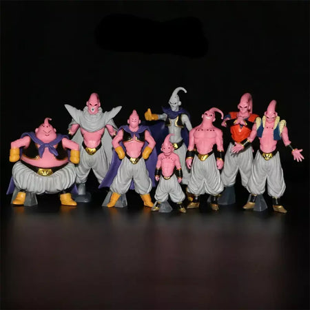 Aleatório 1pc dragon ball z anime figura majin buuu gordura buu figuras de ação boneca coleção pvc modelo brinquedos para crianças presentes adultos