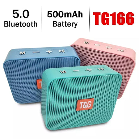 T & g tg166 portátil bluetooth alto-falante sem fio coluna de graves boombox bt usb tf aux play alto-falante ao ar livre para telefone inteligente tablet