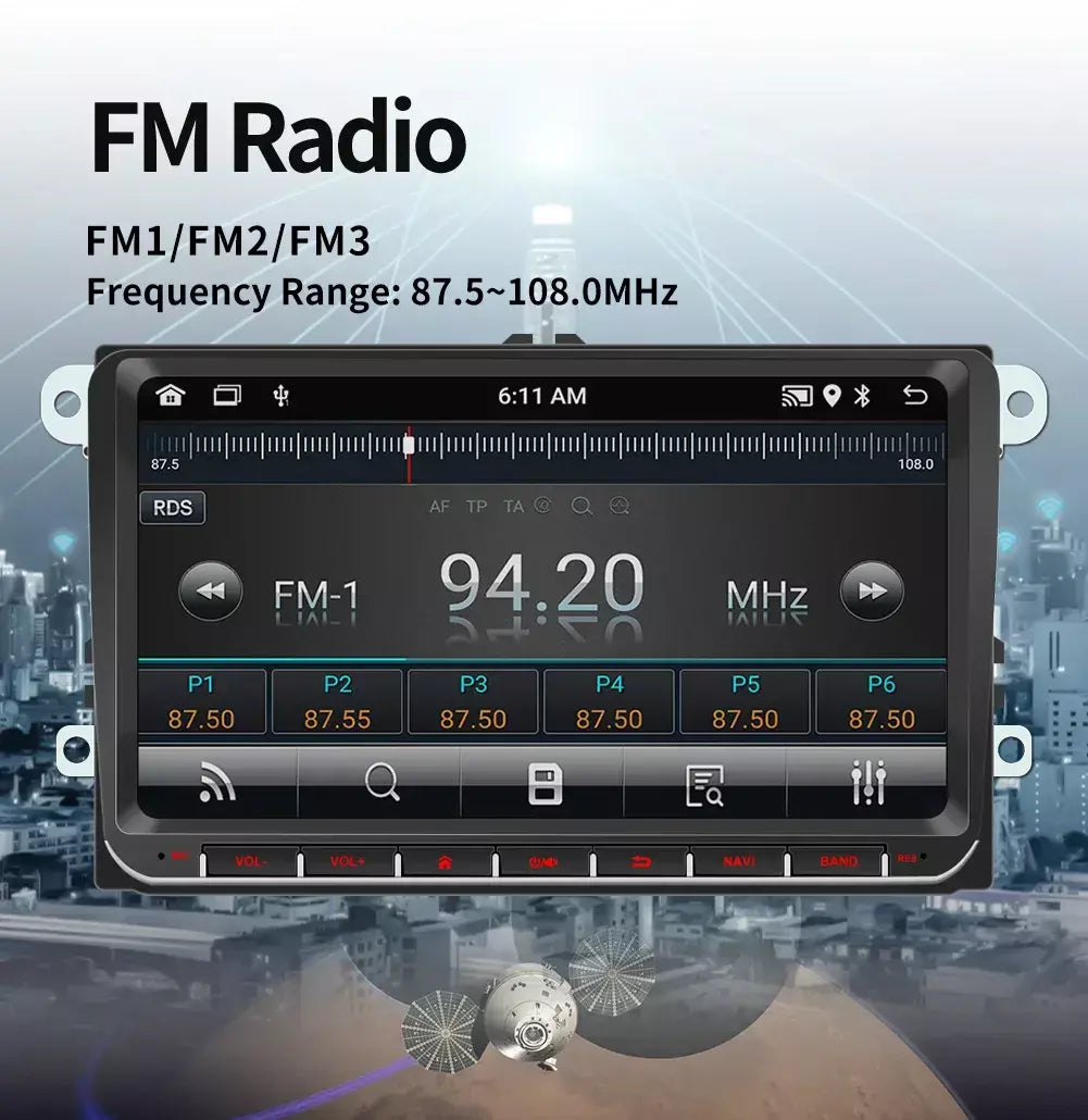 2din rádio do carro android para volkswagen golf 5 6 polo passat b6 b7 cc skoda jetta universal multimídia carplay wifi navegação gps
