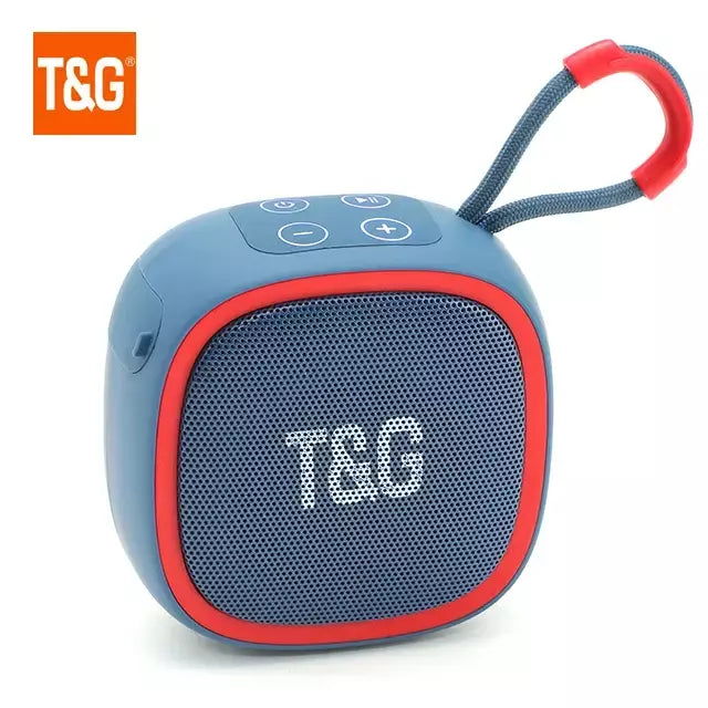 Alto-falante bluetooth tg659 mini alto-falantes portáteis sem fio poderosos tws bt 5.3 caixa de som alto-falante de alta fidelidade suporta cartão tf rádio
