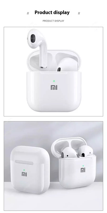 Xiaomi fone de ouvido sem fio bluetooth design elegante qualidade de som superior bateria de longa duração ajuste confortável para ouvir durante todo o dia