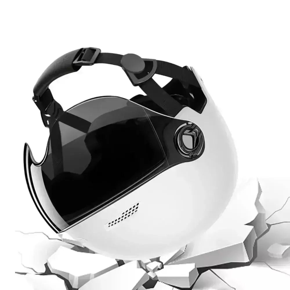 Capacete leve seguro e confortável para adultos - Óculos incluídos adequados para motocicleta E - Bicicleta de montanha