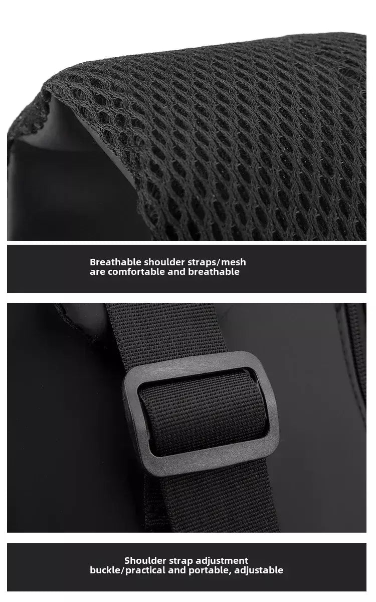 Bolsa de peito masculina, crossbody, mochila pequena, casual, marca, na moda, crossbody, para celular, novo, moda, Ins, 2024