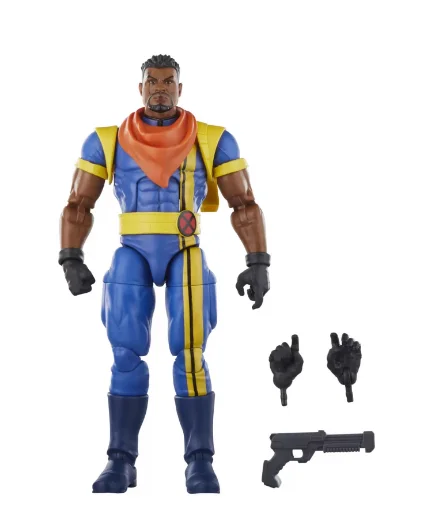 Original x-men anime figura x-men 97 bispo ação estatueta coleção 1/12 retro pendurado cartão modelos brinquedos crianças presentes