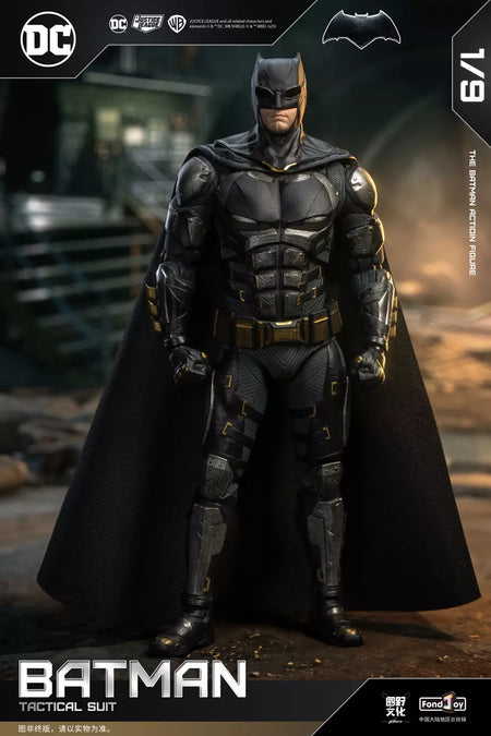 Novo original fondjoy bruce wayne batman figura tático batuit batman liga da justiça figuras detetive quadrinhos 1/9 pvc brinquedo do miúdo