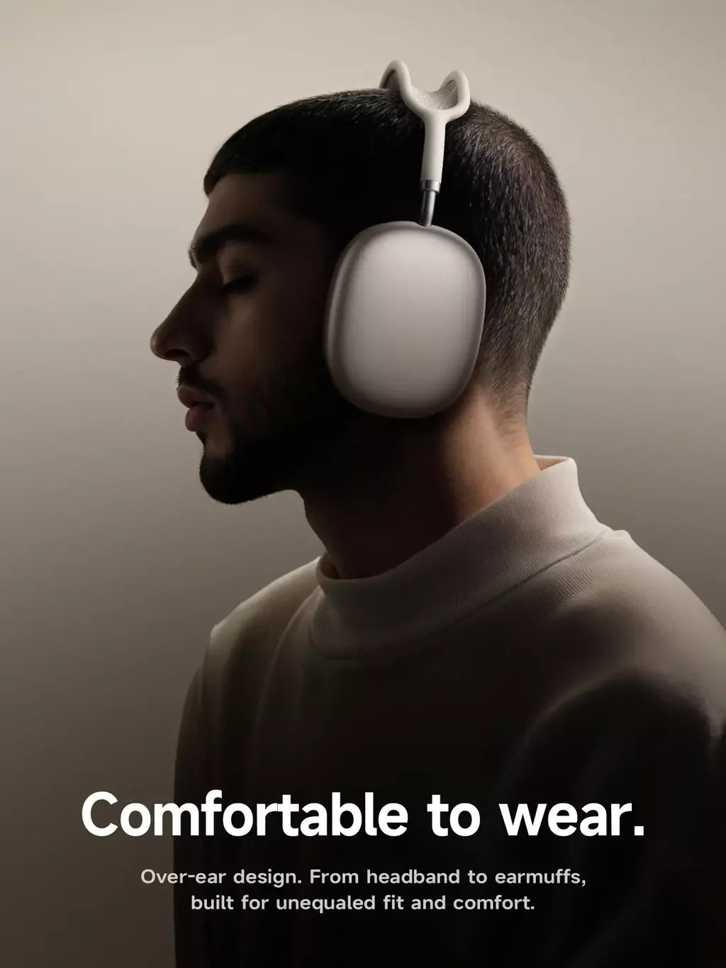 Hoco w65 novo bluetooth 5.4 fone de ouvido sobre a orelha grandes fones alta fidelidade áudio música esporte jogos para iphone android com microfone