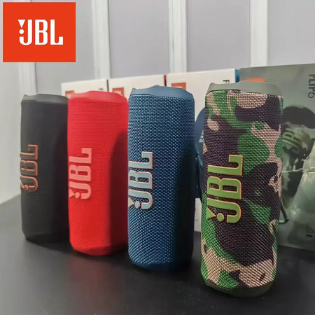 Original jbl flip 6 alto-falante bluetooth flip6 portátil ipx7 à prova dwaterproof água ao ar livre estéreo baixo música faixa alto-falante tweeter independente