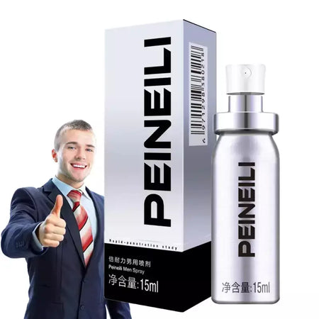 Peineili masculino sexo spray masculino uso externo para pênis faz seu sexo mais durão por mais de 30 minutos creme de ampliação do pênis venda quente