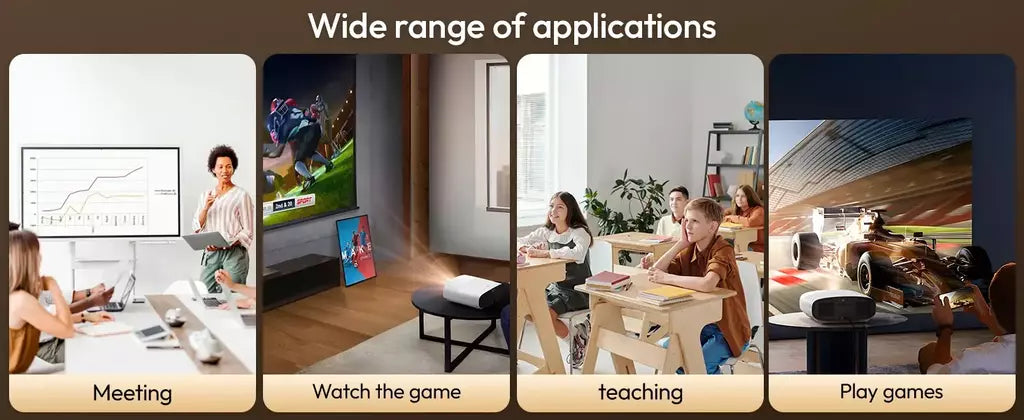 Vevshao a22 projetor full hd 1080p 4k 1000ansi android wifi foco automático 10w * 2 projetor de home theater para vídeo de reunião de escritório