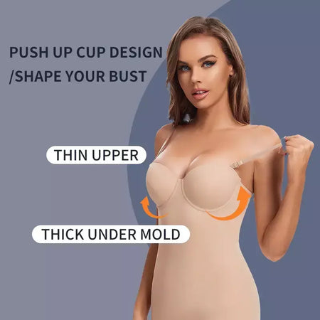 Wechery mulher roupas tubo de estiramento emagrecimento corpo shapewear controle deslizamento coxa comprimento roupa interior branco festa à noite vestidos midi