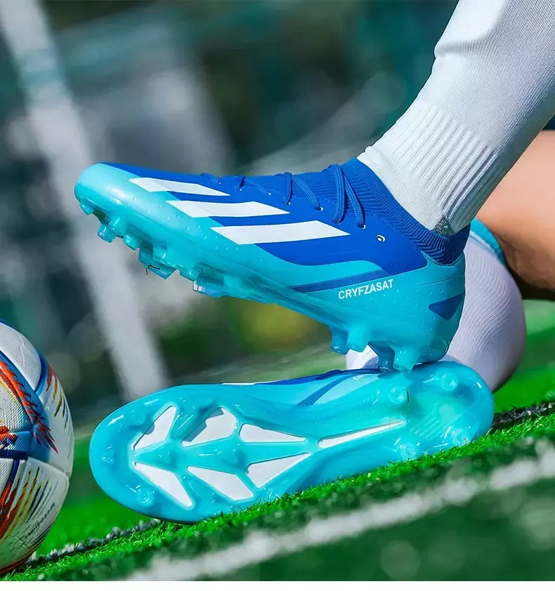 Tênis de treinamento interno profissional para homens, sapatos de futebol originais, botas de campo, ao ar livre, grampos sociais, rápidos