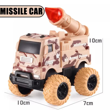 Puxar para trás carro de brinquedo rotação inercial carro de quatro rodas motriz veículo fora de estrada suv carro de corrida de energia brinquedo das crianças cargift