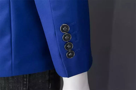Blazer Casual de Negócios Masculino, Jaqueta Monocromática, Casacos Oversize, Smoking Masculino, Roupas de Marca, Roupas de Trabalho, Plus Size M-6XL
