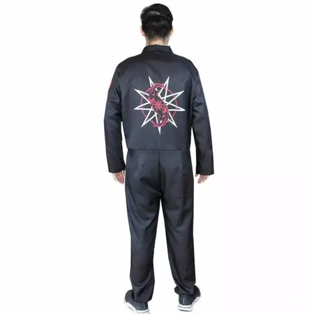 Aboutcos-mono Slipknot para homem, fantasia sem máscara para festa de Halloween, novidade