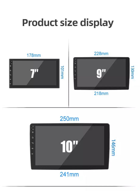 Android 13 2 din rádio do carro carpla auto 7 9 10 13.1 Polegada universal wifi gps áudio reprodutor multimídia para nissan toyota kia honda