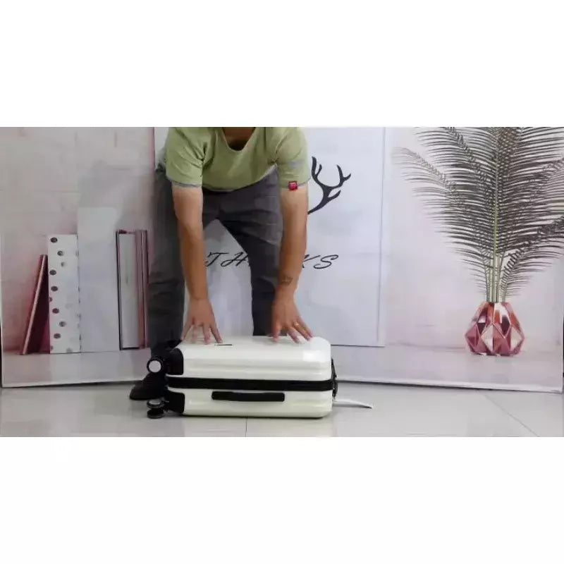 Trolley impermeável mochila com rodas grandes, continuar, viagem preguiçosa, bagagem de mão, novo, 22";;VERDADEIRO;;"a,19