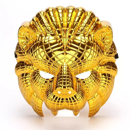 Máscara animal tigre leão traje palco desempenho adereços cosplay acessórios de fantasia de halloween adicionar mistério