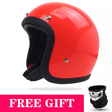 Genuíno vintage tt & cocascos fibra de vidro capacete da motocicleta retro scooter equitação rosto aberto 3/4 jet casco moto capacete dot aprovado