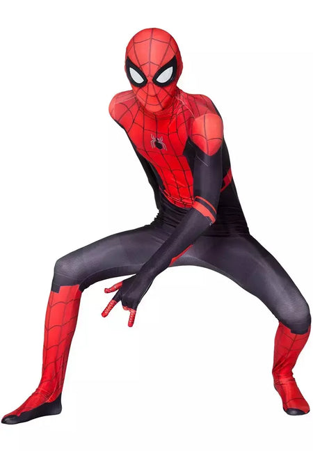 Crianças super-herói spiderman cosplay traje homem de ferro pantera negra zentai macacão bodysuit trajes de festa de halloween para meninos meninas