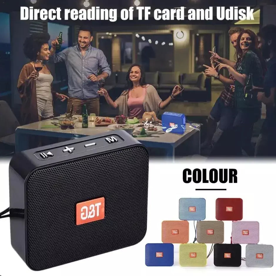 T & g tg166 portátil sem fio bluetooth alto-falante coluna baixo boombox bt usb tf aux play alto-falante ao ar livre para telefone inteligente tablet