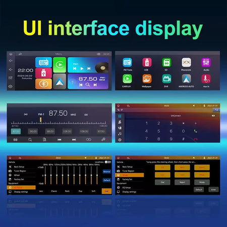 Lehx 6.9 Polegada 1din universal mp5 rádio do carro suporte sem fio carplay android auto aux ips tela de toque reprodutor vídeo multimídia