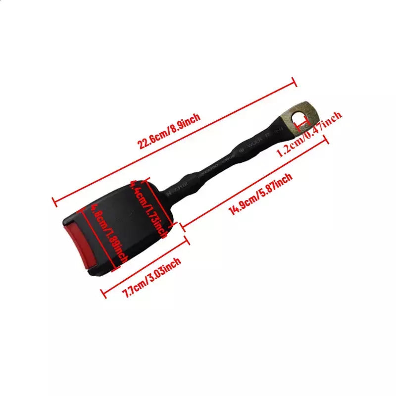 Extensores de cinto de segurança do carro extensor de cinto de segurança fivela de assento cintos de automóvel extensão conector acessórios interiores